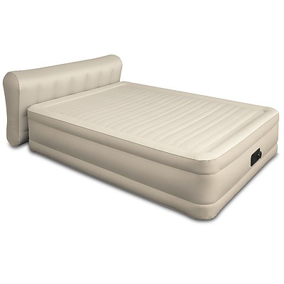 Queen Air Bed Inflatable Home Blow Up Mattress Built-in Pump