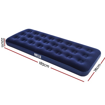 Air Bed Beds Inflatable Mattress Sleeping Camping Outdoor Single Size - Brand New - Free Shipping