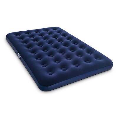 Twin Double Inflatable Air Mattress - Navy - Free Shipping
