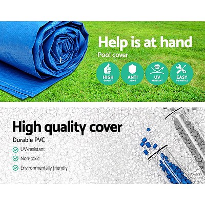 3.05m Swimming Pool Cover For Above Ground Pools Cover LeafStop