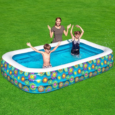 Inflatable Kids Play Pool Swimming Pool Rectangular Family Pools