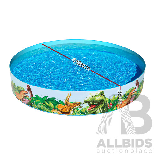 Kids Swimming Pool Above Ground Play Fun Round Fill-n-Fun Pools - Brand New - Free Shipping