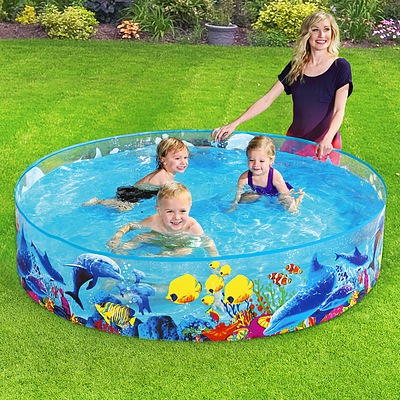 Swimming Pool Above Ground Kids Play Pools Inflatable Fun Odyssey Pool - Brand New - Free Shipping