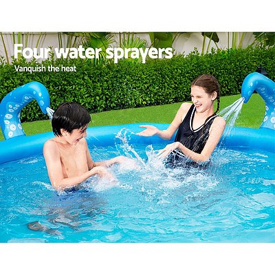Inflatable Swimming pool Kids Play Above Ground Splash Pools Family - Brand New - Free Shipping