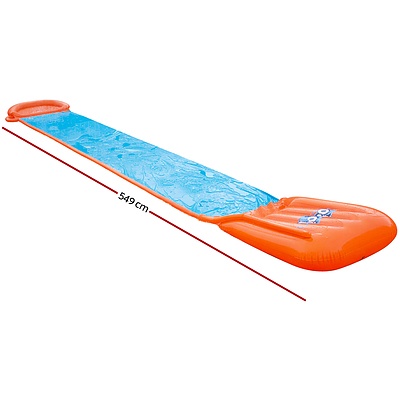 Inflatable Water Slip And Slide Single Kids Splash Toy Outdoor 5.49M