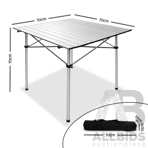 Portable Roll Up Folding Camping Table - Brand New - Free Shipping