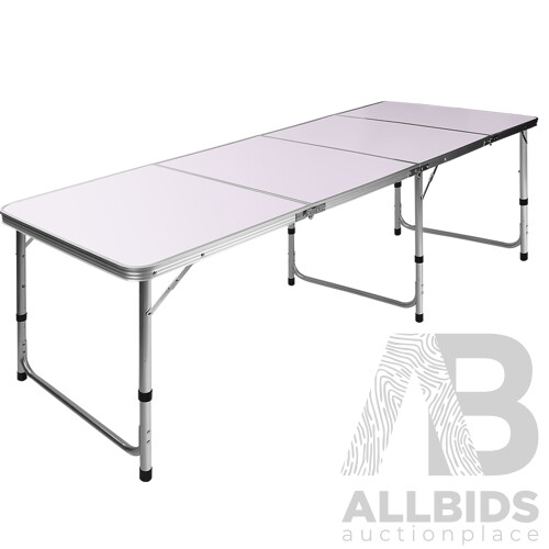 Portable Folding Camping Table 240cm - Brand New - Free Shipping