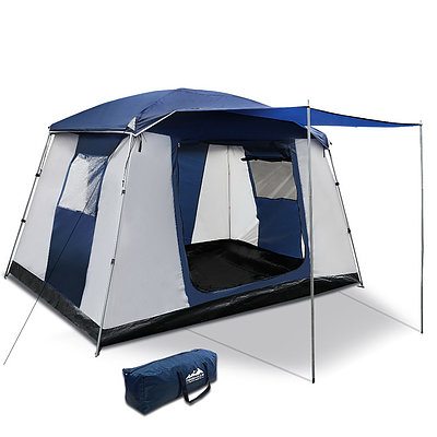 6 Person Dome Camping Tent - Navy and Grey - Brand New - Free Shipping