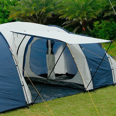 12 Person Family Camping Tent Navy Grey - Brand New - Free Shipping