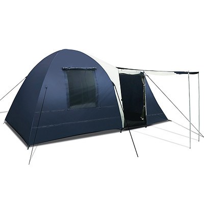 8 Person Dome Tent Blue - Free Shipping