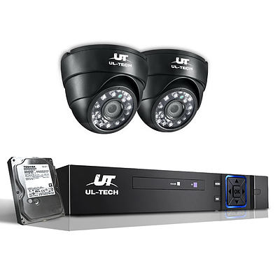 1080P Four Channel HDMI CCTV Security Camera - Free Shipping