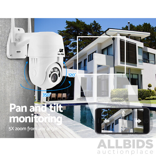 Wireless IP Camera Outdoor CCTV Security System HD 1080P WIFI PTZ 2MP - Brand New - Free Shipping