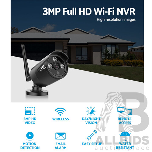 1080P Wireless Security Camera System IP CCTV Home - Brand New - Free Shipping