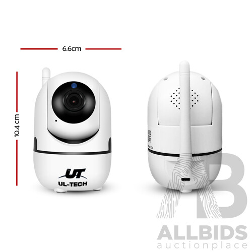 UL-TECH 1080P Wireless IP Camera CCTV Security System Baby Monitor White - Brand New - Free Shipping