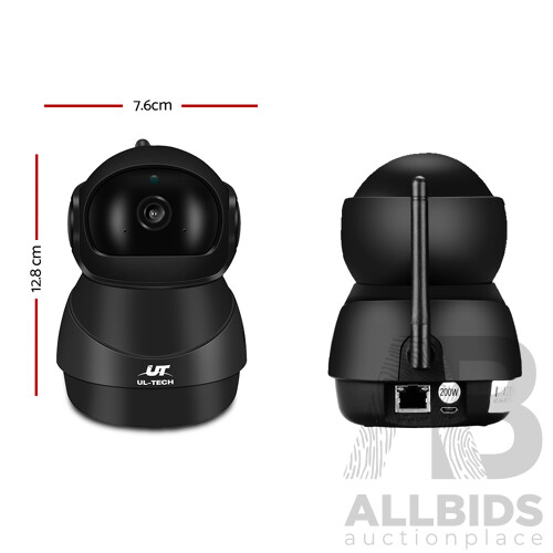 UL-TECH 1080P Wireless IP Camera CCTV Security System Baby Monitor Black - Brand New - Free Shipping