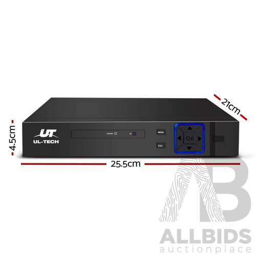 UL Tech 8 Channel CCTV Security Video Recorder - Brand New - Free Shipping