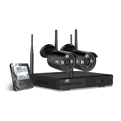 UL-TECH 1080P 4CH Wireless Security Camera NVR Video - Brand New - Free Shipping