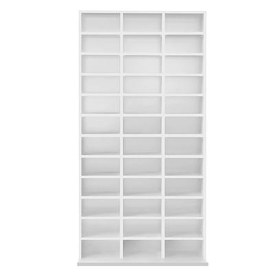 1116 CD Storage Shelf Rack Unit - White - Brand New - Free Shipping