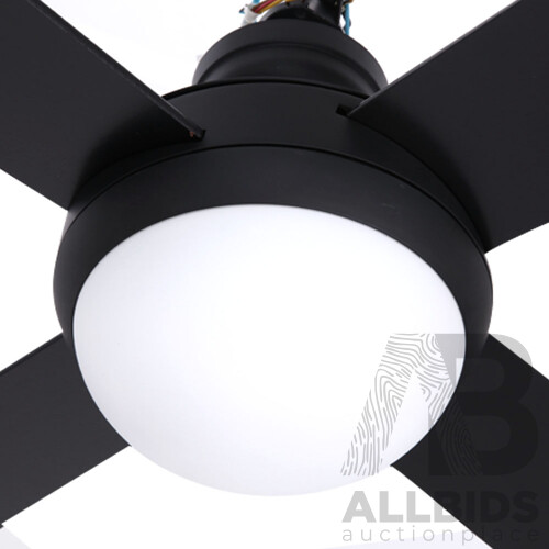 52 Ceiling Fan - Black