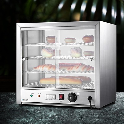 Commercial Food Warmer Pie Hot Display Showcase Cabinet Stainless Steel - Brand New - Free Shipping