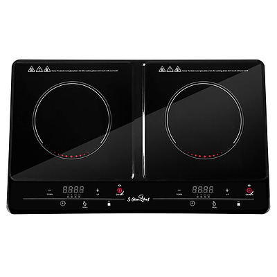 Portable Ceramic Electric Induction Cook Top - Black - Free Shipping