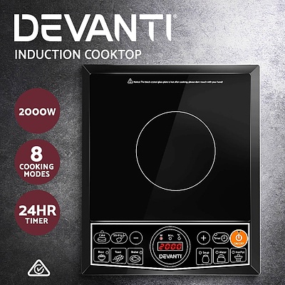 Portable Single Ceramic Electric Induction Cook Top - Black - Brand New - Free Shipping