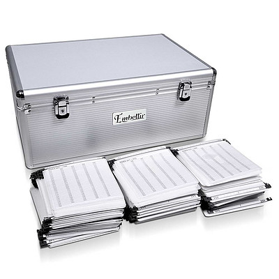 500 Disc Aluminium Storage Box - Silver - Free Shipping