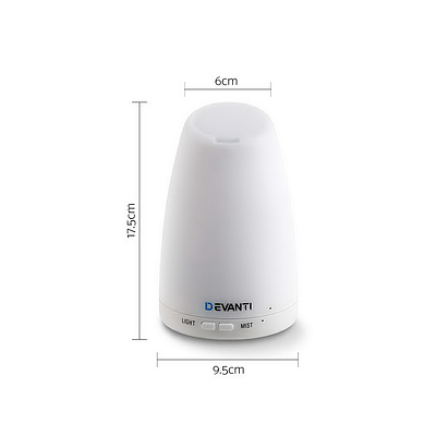 120ml 4-in-1 Aroma Diffuser - White - Free Shipping