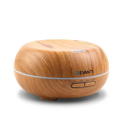200ml 4-in-1 Aroma Diffuser - Light Wood - Free Shipping