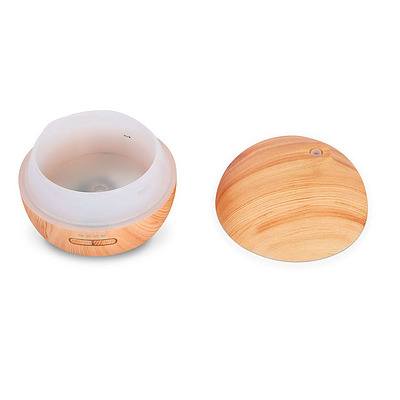 300ml 4 in 1 Ultrasonic Aroma Diffuser - Light Wood - Free Shipping
