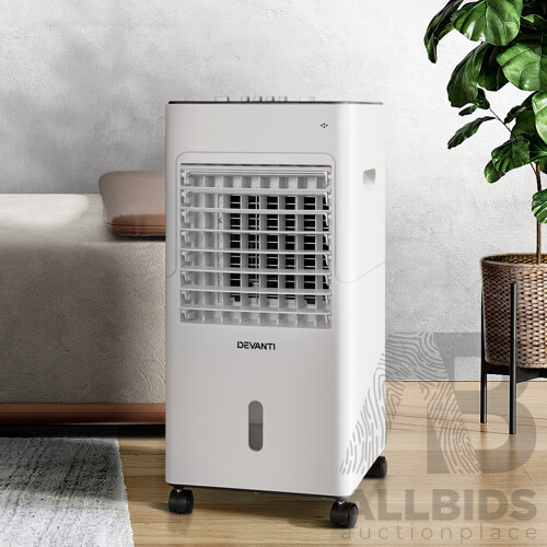 Evaporative Air Cooler Conditioner Portable 6L Cooling Fan Humidifier - Brand New - Free Shipping