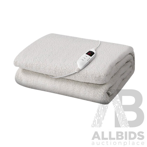 9 Setting Fully Fitted Electric Blanket - Single - Free Shipping