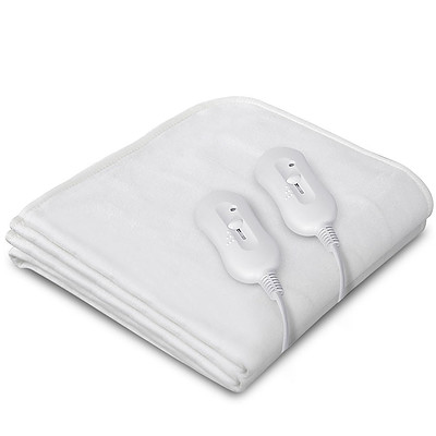 Heated Electric Blanket Washable Fully Fitted Polyester Underlay Pad Double - Brand New - Free Shipping