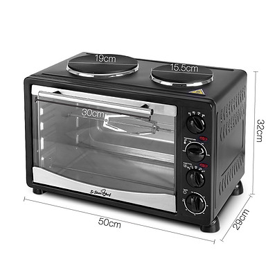 34L Portable Convection Oven Black - Brand New - Free Shipping