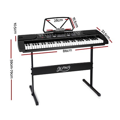 61 Keys LED Electronic Piano Keyboard - Brand New - Free Shipping