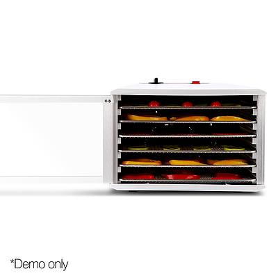 Stainless Steel Commercial Food Dehydrator with 6 Trays - Free Shipping