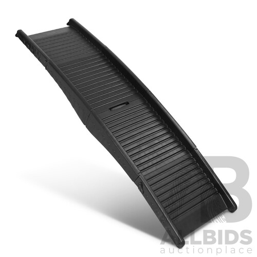 Portable Folding Pet Ramp for Cars - Black - Brand New - Free Shipping