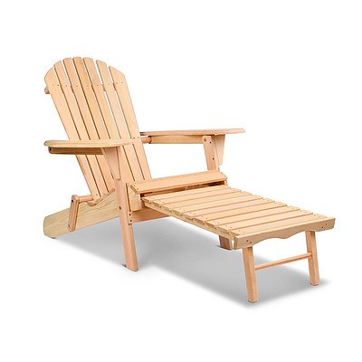 Adirondack Chair & Ottoman Set - Brand New