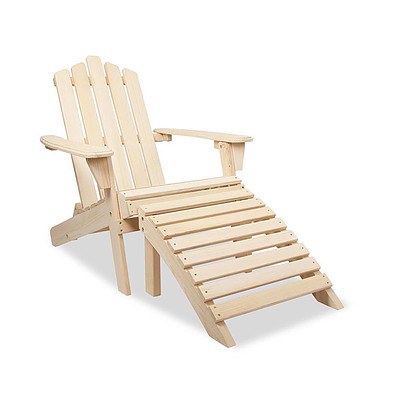 Outdoor Wooden Beach Chair