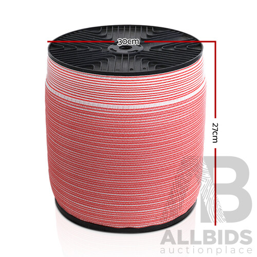 1200M Electric Fence Wire Tape Poly Stainless Steel Temporary Fencing Kit - Brand New - Free Shipping