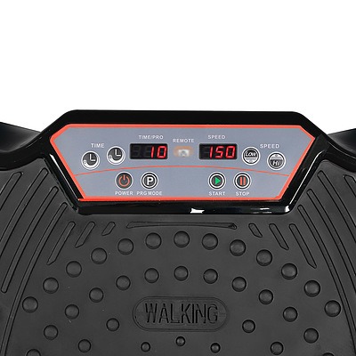 1000W Vibrating Plate with Roller Wheels - Black - Brand New - Free Shipping