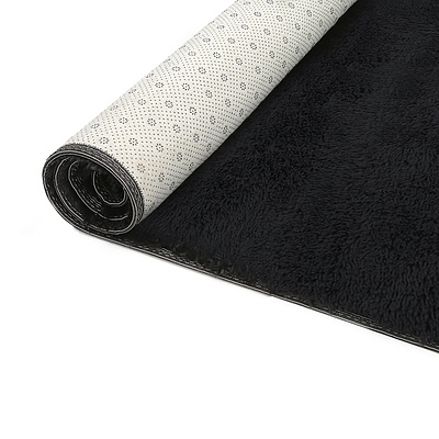 Ultra Soft Shaggy Rug 160x230cm Large Floor Carpet Anti-slip Area Rugs Black - Brand New - Free Shipping