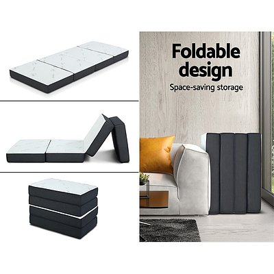 Portable Mattress Folding Foldable Foam Floor Bed Tri Fold 180cm - Brand New - Free Shipping