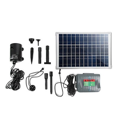 1600L/H Submersible Fountain Pump with Solar Panel - Brand New - Free Shipping
