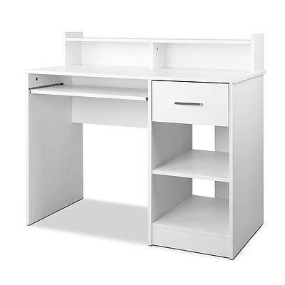 Office Computer Desk with Storage - White - Brand New - Free Shipping