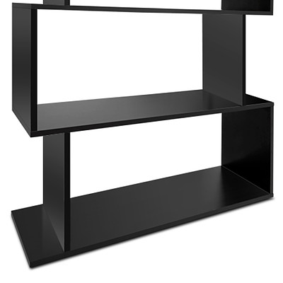 6 Tier Display Shelf Black - Brand New