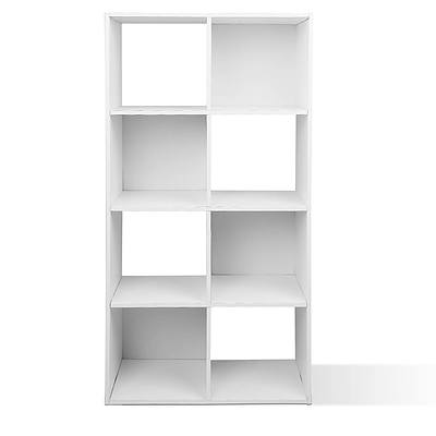 8 Cube Display Storage Shelf - White - Free Shipping