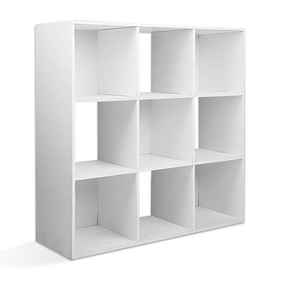 9 Cube Display Storage Shelf White - Free Shipping