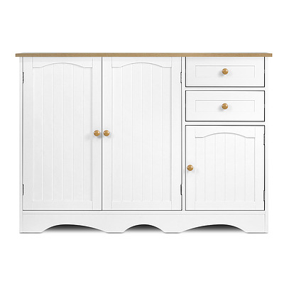 Buffest Sideboard Hallway Entrance Table - White - Free Shipping