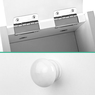 Bathroom Storage Cabinet White - Brand New - Free Shipping